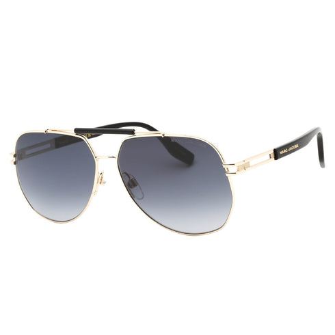Marc Jacobs MARC 673/S 0807 9O BLACK/DARK GREY SF Sunglasses Male One Size